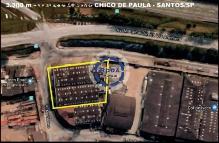 Terreno à venda, Chico de Paula - Santos/SP