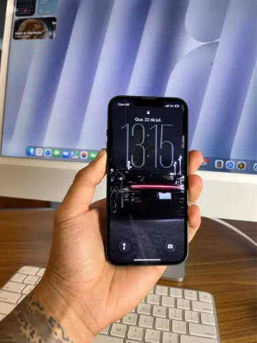 (passo cartão) iPhone 12 64gb 77% todo original nunca aberto! 3 meses de garantia