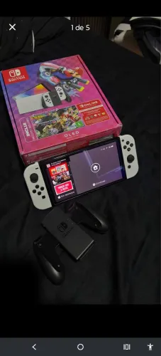 Nintendo switch oled Des blo que a do