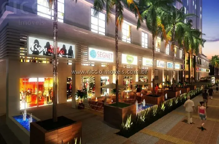 Sala comercial no Royal Park (Costa Norte) - 32m2 com gesso, piso e iluminação