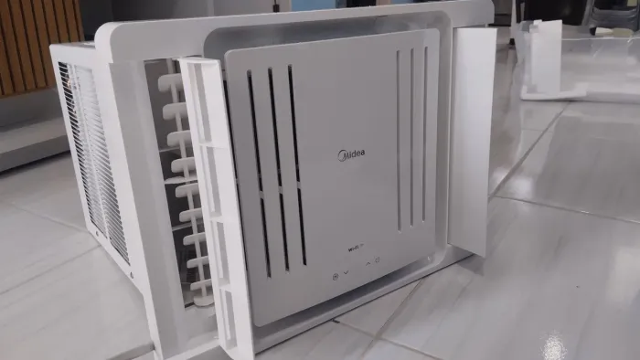 Ar condicionado de janela lançamento Midea Carrier 10mil BTUs na caixa