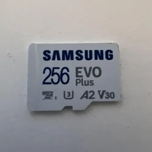 Cartão de memória Samsung 256GB MicroSD