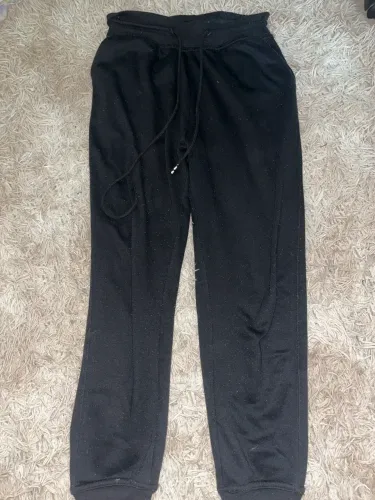 calça moletom preta básica