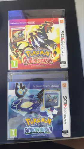 Edição Especial Omega Ruby + Alpha Saphire Lacrados