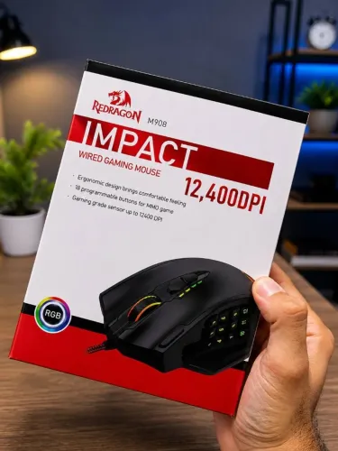 Mouse Gamer Redragon Impact M908 18 Botões