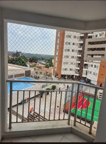 apartamento para alugar mobiliado com sacada 3 quartos 1 suite prox do parque mãe Bonifáci