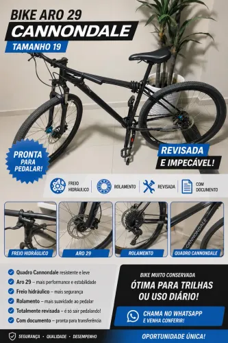 Bicicleta bike aro 29