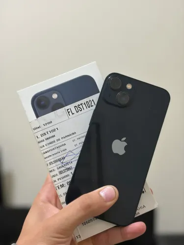 iPhone 13 preto | 128gb | caixa e cabo | 85%bateria