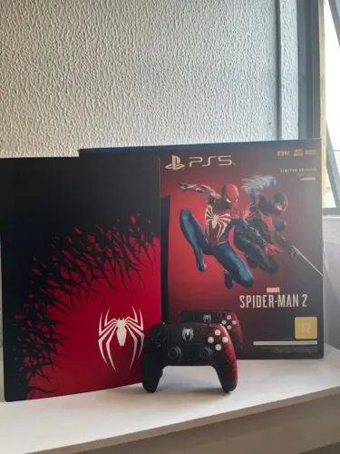 PS5 SPIDER CIB NA DESTRAVA 9.000. Recebo console na troca.