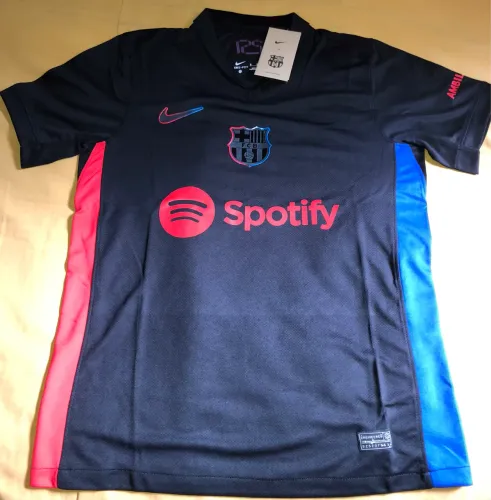 Camisa Masculina Barcelona Preta 2026