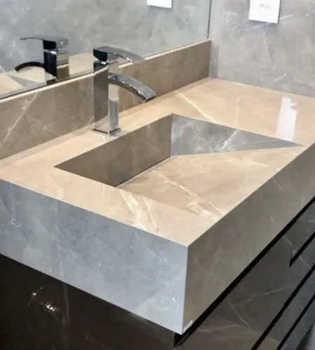 Pias de porcelanato pronta entrega.