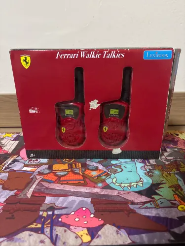 Walkie-talkie oficial Ferrari colecionador raro 
