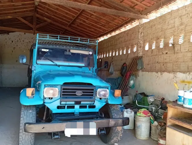 Toyota Band.Jipe Capota de Lona Diesel 1988