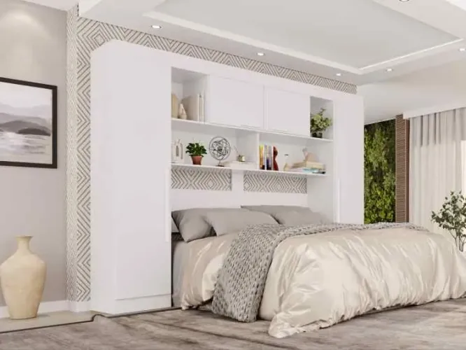 Guarda Roupa Modulado Casal / Queen Apolo  - Entrega Rápida 