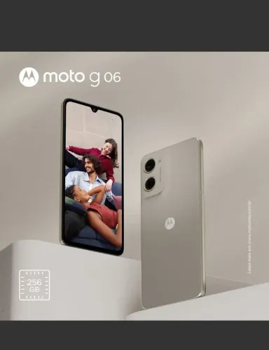 MOTO G06 LACRADO SEM USO IM ANO DE GARANTIA