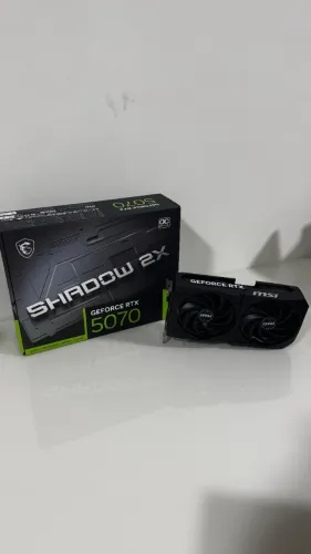 RTX 5070 MSI Shadow 2X OC 12GB GDDR7 - Excelente estado