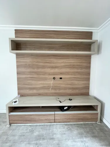 Rack para sala de TV em MDF