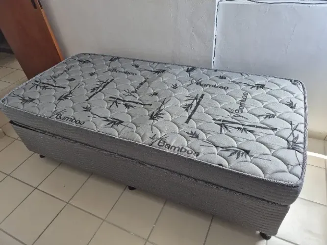 2 COLCHÕES DE SOLTEIRO COM BOX ESPUMA D-33 SUPREMA