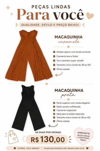 Macacões feminino