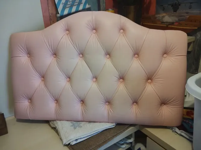 Cabeceira solteiro estofada 90cm