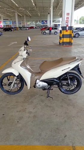 Honda biz 125 EX Branco perolizado