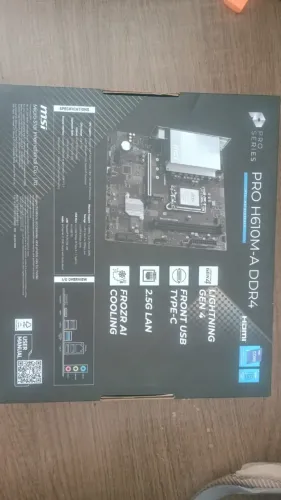 Placa Mae Msi Pro H610m-a Ddr4