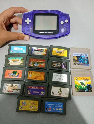 Coleção Nintendo game boy advance
