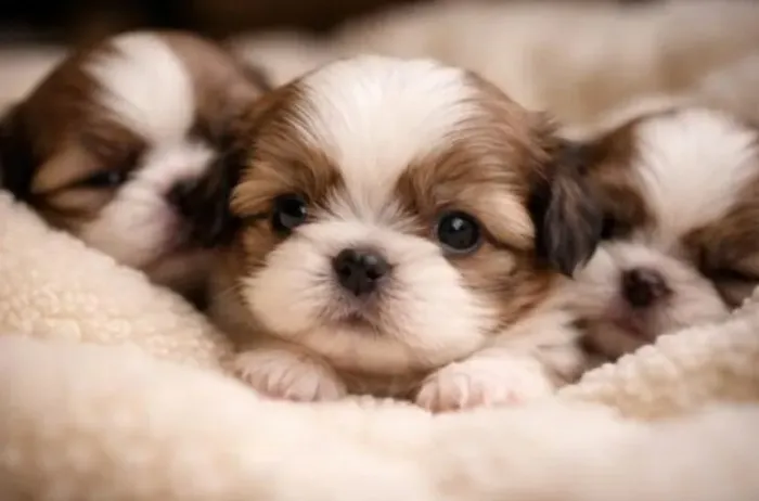 Shihtzu Mini Filhotes Educados e Vacinados. 