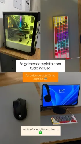 PC GAMER COM TUDO INCLUSO