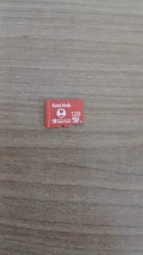  Cartão Micro SD Nintendo Switch, SanDisk, 128GB