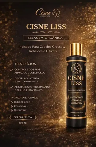 Selagem orgânica cisne liss 300ml