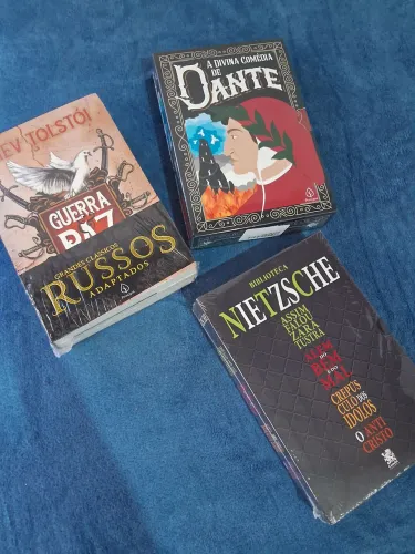 NOVOS. LACRADOS. Box de livros clássicos