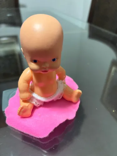 Boneca bebê Chuquinha Anos 80 - Item de colecionador