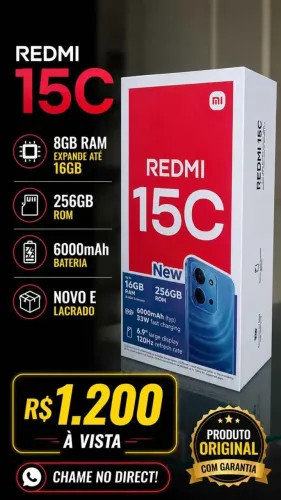 Celular Redmi 15C