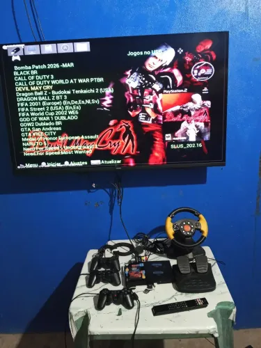 ps2 completo R$ 500