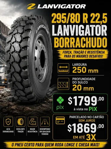 Pneus para seu caminhão com melhor preço