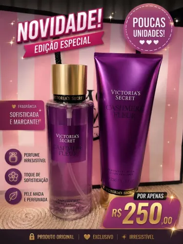 BOD SPLASH VICTORIA'S SECRET E CREMES ORIGINAIS E EXCLUSIVOS 