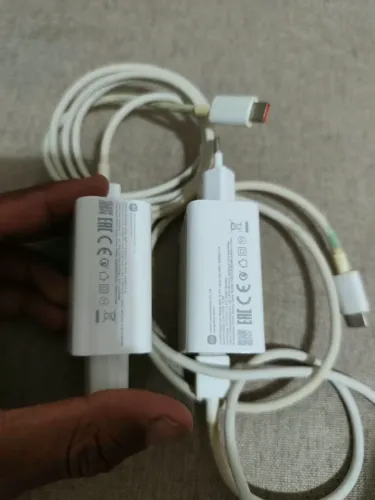 Dois carregador xiaomi original 37 e 67