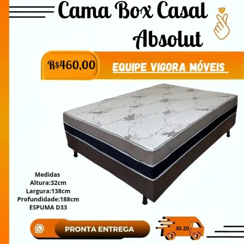 Cama casal absolut D33