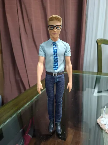  Ken Super Repórter (Wes Rivers) Mattel.