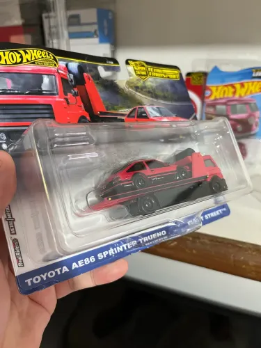 Hot wheels team transporte AE86