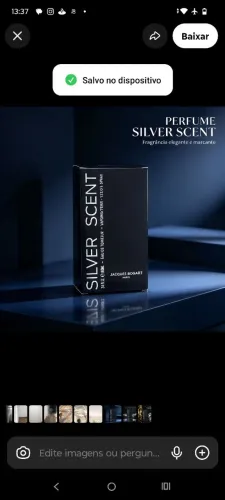 Perfume Silver Scent
