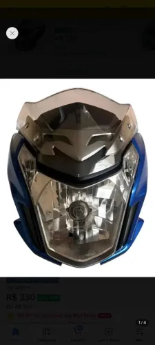 Frente farol completa DK160 ano 26/27