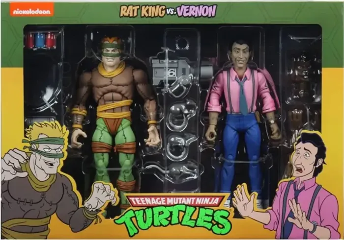 Rei Dos Ratos E Vernon Neca Tortugas Ninja Tmnt (Usado)