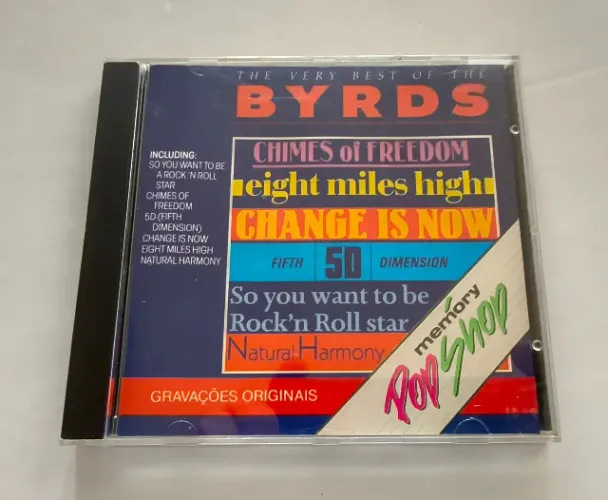 CD The Byrds - The Very Best Of The Byrds - Columbia  Sony - Ind. Brasileira