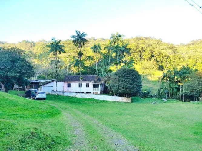 Sítio com 2 dormitórios à venda, 53261 m² por R$ 990.000 - Belchior Baixo - Gaspar/SC | Or