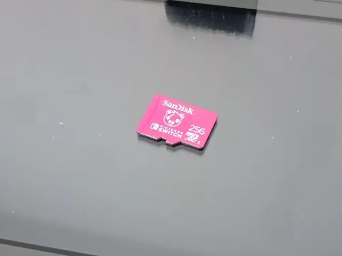cartão de memória microsd sandisk 256gb nintendo switch