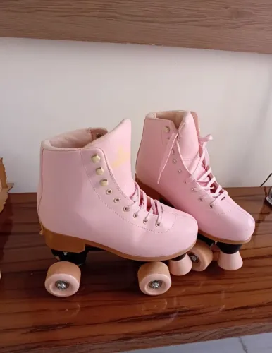 patins roller infantil/adulto 35-38 usado 1 vez em ótimo estado
