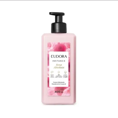 Creme Hidratante Desodorante Corporal Instance Rosa Absoluta 400Ml