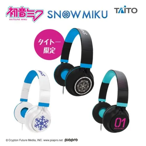 Miku Hatsune, Vocaloid, Fones de Ouvido, Headphones, Oficial, Taito